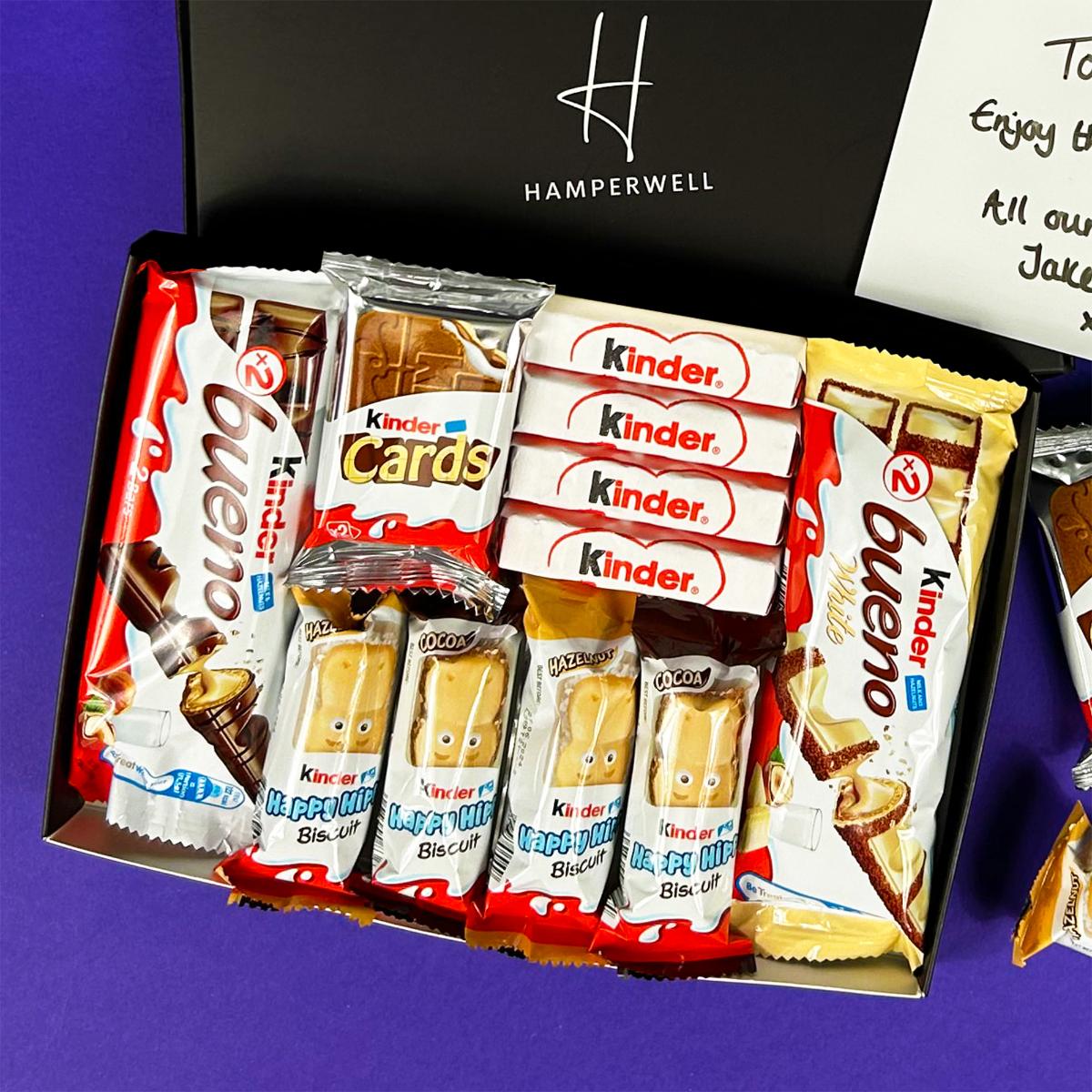 Kinder Gift Box | Kinder Letterbox Hamper Kinder Chocolate Present Treat  Gift