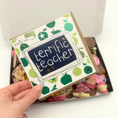 Terrific Teacher - Candy Chocolate Letterbox