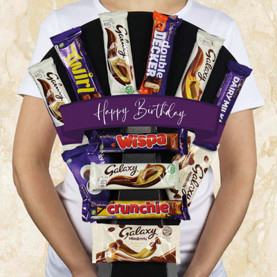 Cadbury Vs Galaxy Chocolate Bouquet