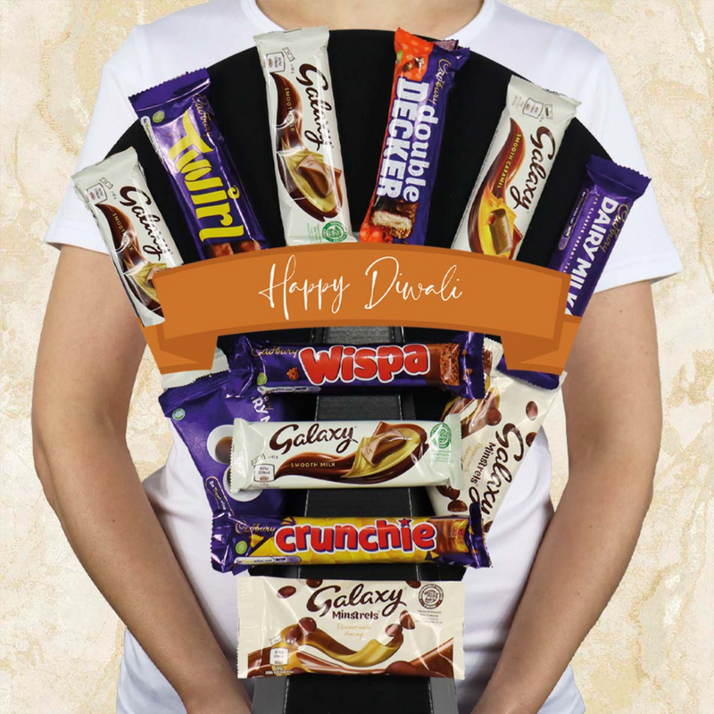 Cadbury Vs Galaxy Chocolate Bouquet