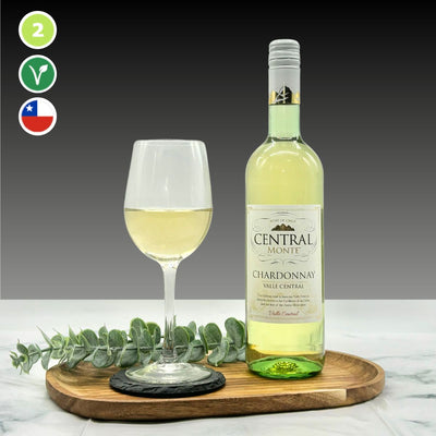 Central Monte Chardonnay 75cl presented in gift hamper