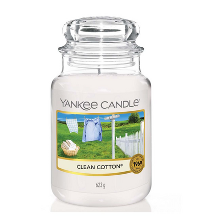 Yankee Candle Clean Cotton Classic Large Jar Candle