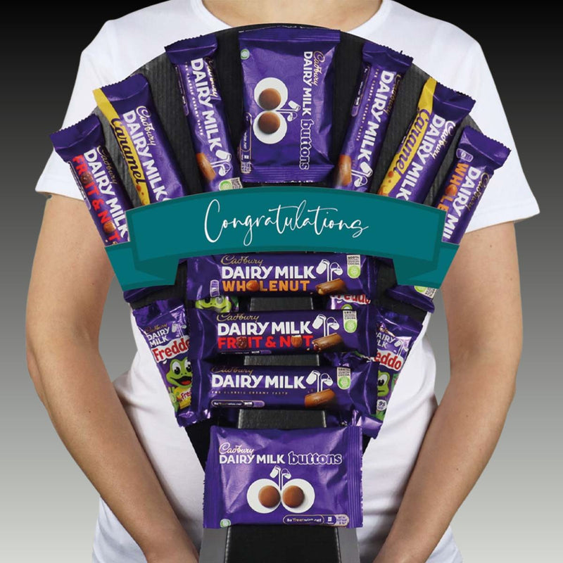 Bouquet de chocolats Dairy Milk Selection