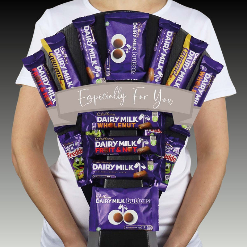 Bouquet de chocolats Dairy Milk Selection