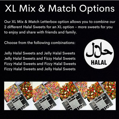 Halal Fizzy Sweets Letterbox Gift Hamper