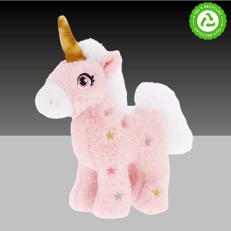 Keeleco Pink Standing Unicorn 16cm