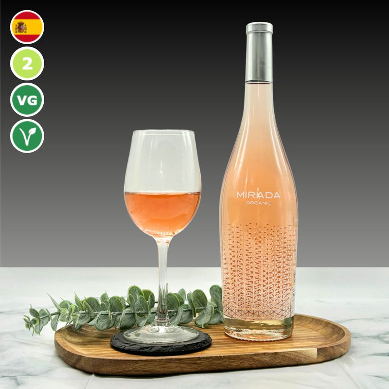 Mirada Organic Rose 75cl