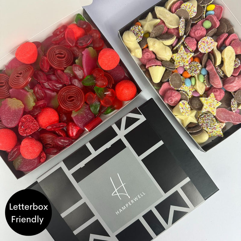 Red Sweets Letterbox Gift Hamper