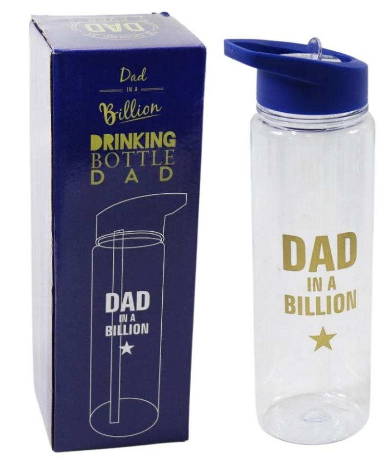 Dad in a Billion Drinking Bottle in Gift Box