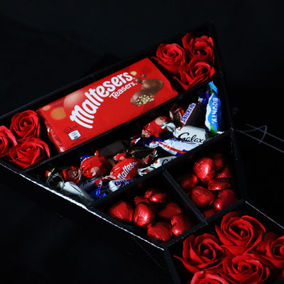 Celebrations Signature Chocolate Bouquet With Red Roses