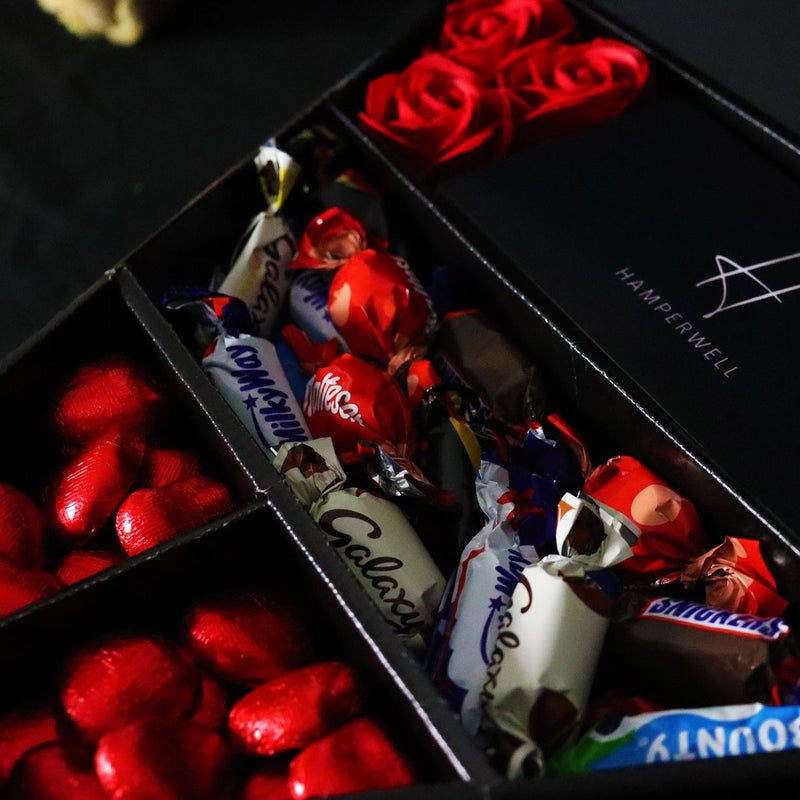 Celebrations Signature Chocolate Bouquet With Red Roses