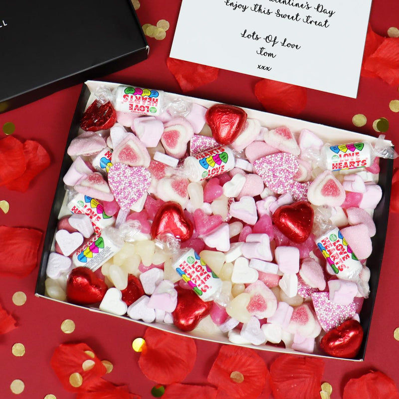 I Love You Pick N Mix Sweets Letterbox Gift Hamper