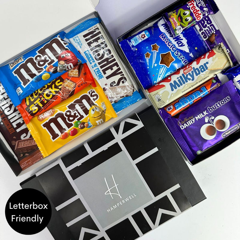 USA Chocolate Letterbox Gift Hamper