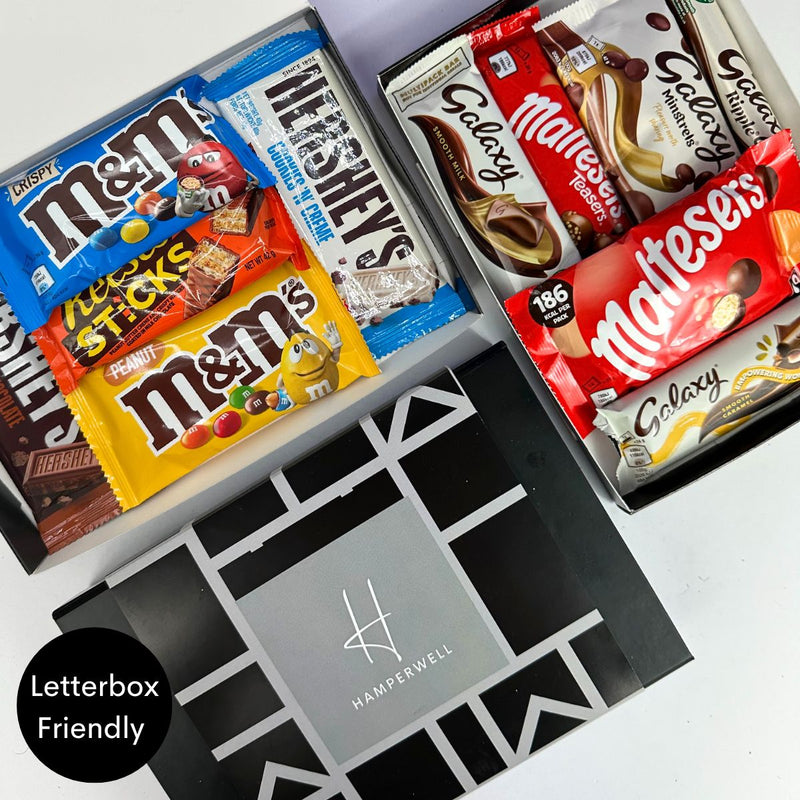 USA Chocolate Letterbox Gift Hamper